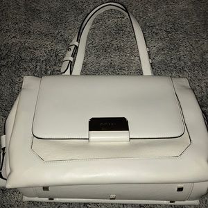 Stuart Weitzman white handbag